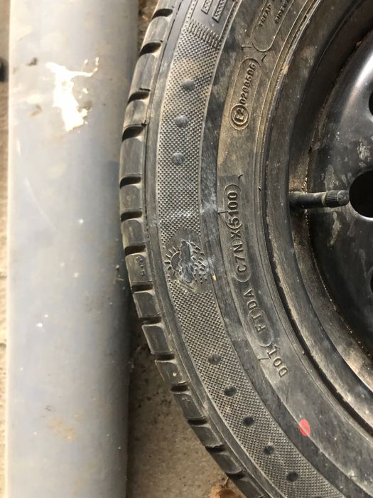 Roată rezervă nouă Michelin 195/60 R15