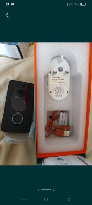 Video interfon  eken V7 
INREGISTRARE HD 1080P DE INALTA REZOLUT