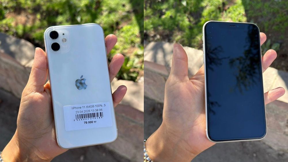 Айфоны 11 и 13 с гарантией 6 месяцев