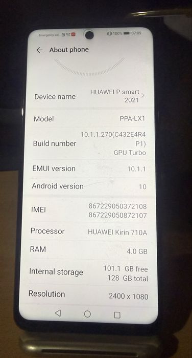 Huawei P Smart 4 GB/128 GB/DUAL SIM