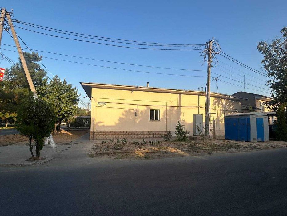 Йул ёкасида ховли сотилади, Бизнес учун, Под офис, 9 сотик фасад 27х38