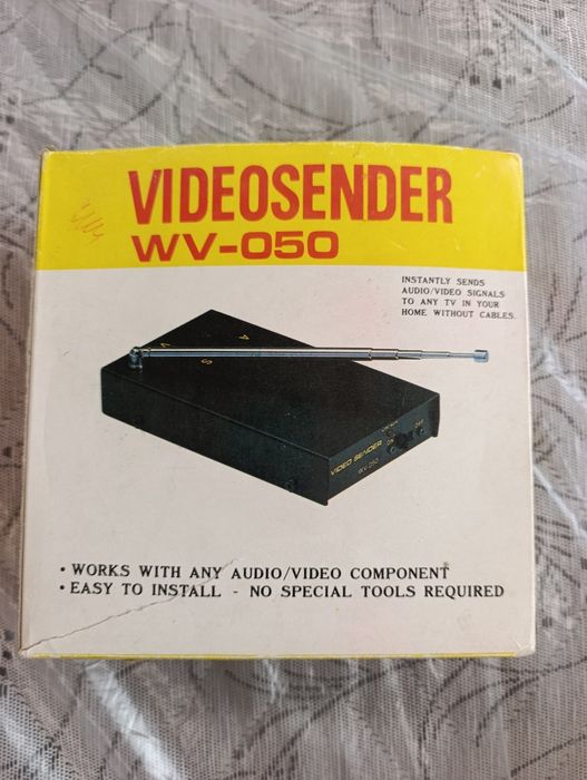 Ретро Безжичен Видеосендер Videosender WV-050 (Видео Предавател)