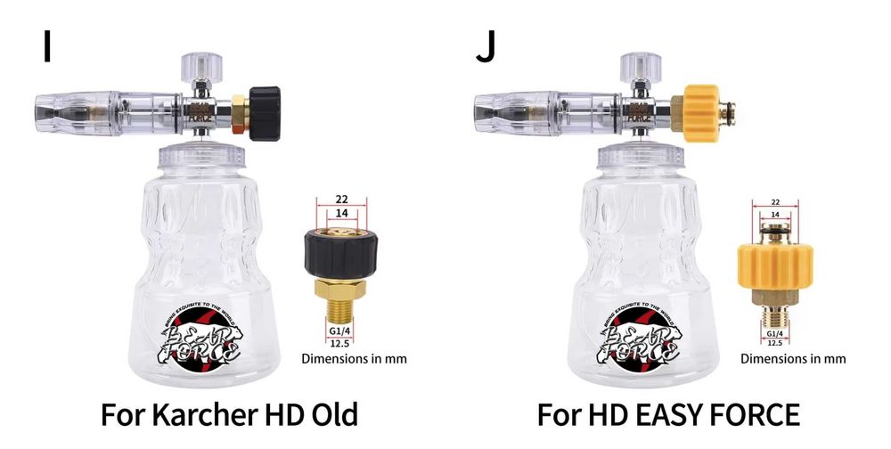 Пянообразувател BearForce - Karcher,Bosch,Lavor,Parkside,Nilfisk и др.