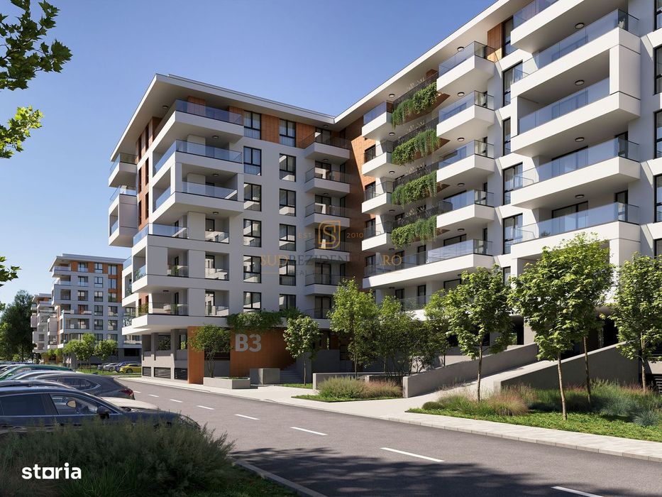 Apartament 3 camere, decomandat, terasa 14 mp, piscina, Splaiul Unirii