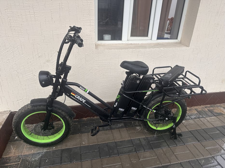 Электровелосипед Grape 2000W черный