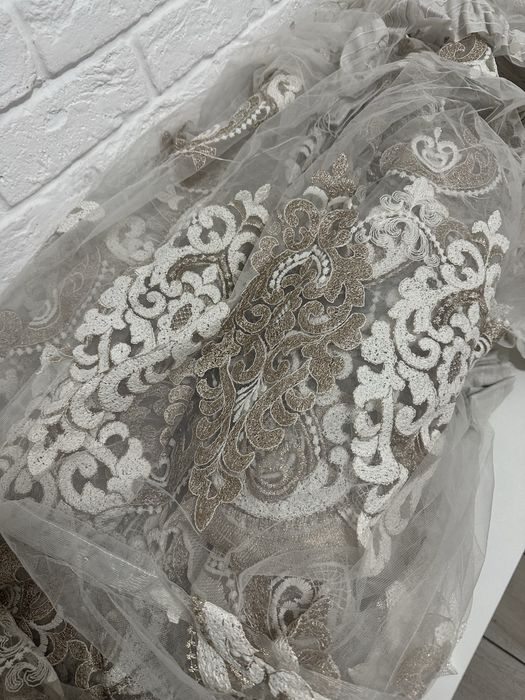 Тюль дешево с крючками