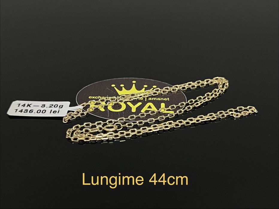 Bijuteria Royal CB : Lănțișor aur unisex 14k 3,20gr