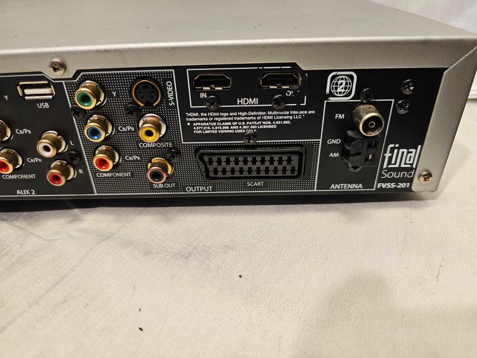 Final sound FVSS-201 Reciver statie amplificator cu dvd