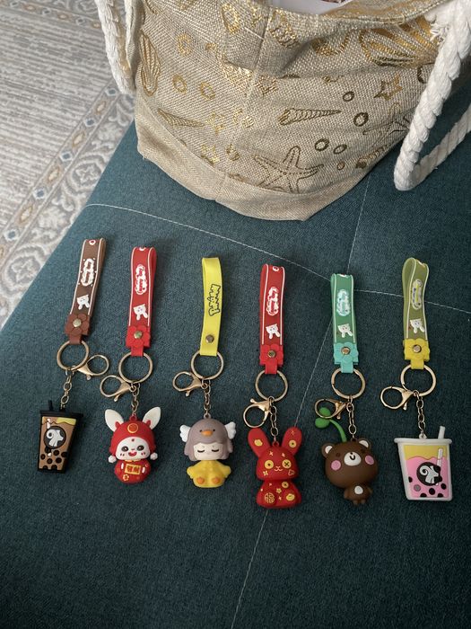 Брелки резиновые