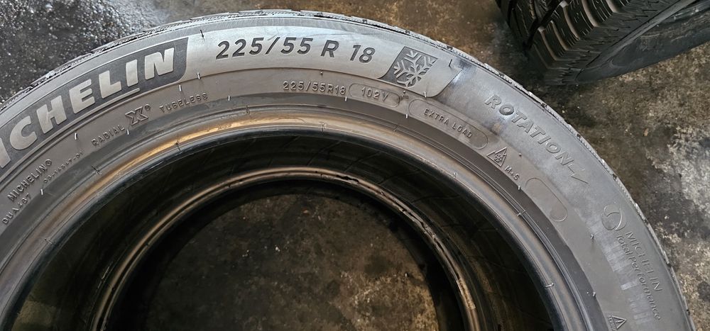 225 55 R 18 Michelin iarna