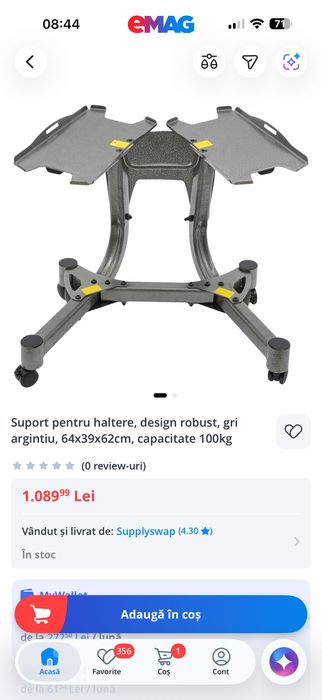 bancă fitness + suport haltere + bandă alergare
