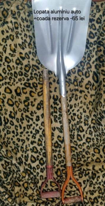 Vand lot materiale construcții -lopata zapada  aluminiu zapada