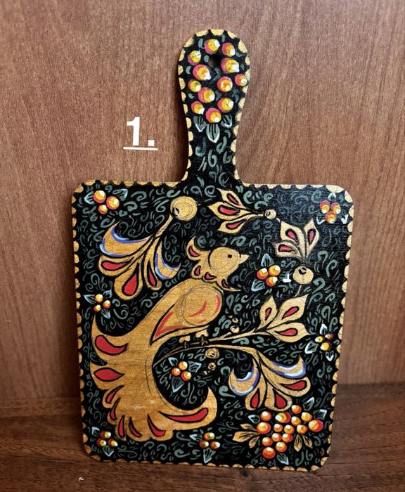 Расписные доски, ручная работа.