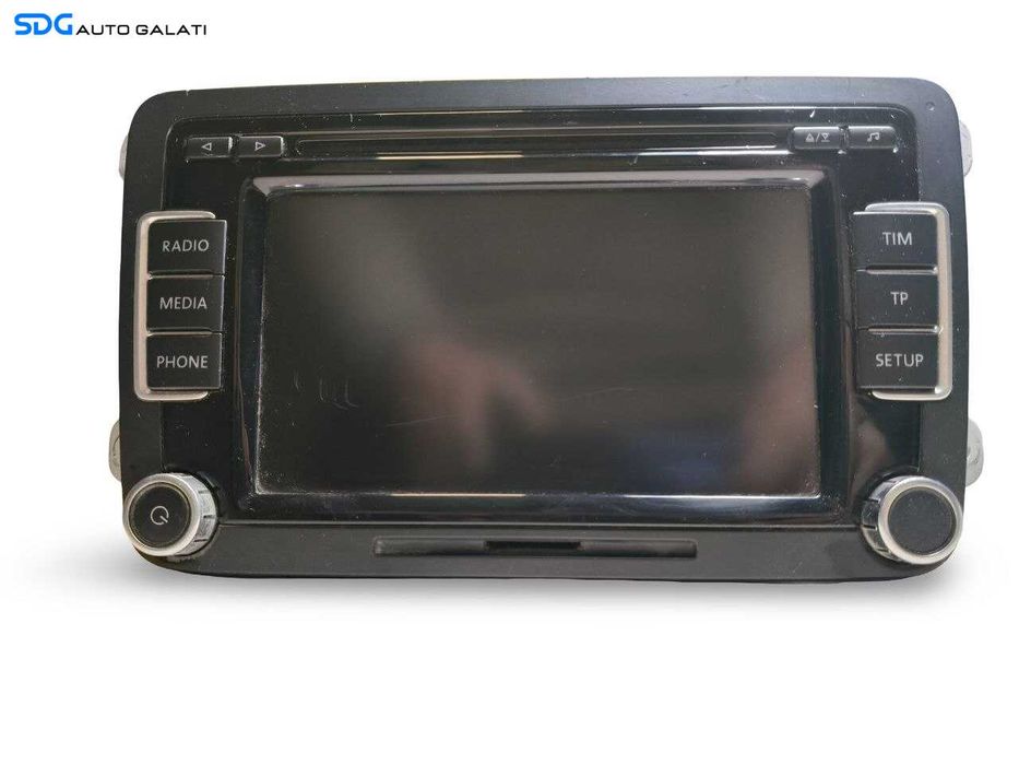 Unitate Radio CD Player Multimedia Skoda Octavia 2 2004 - 2013 Cod 1K0035195AA [LS0641]