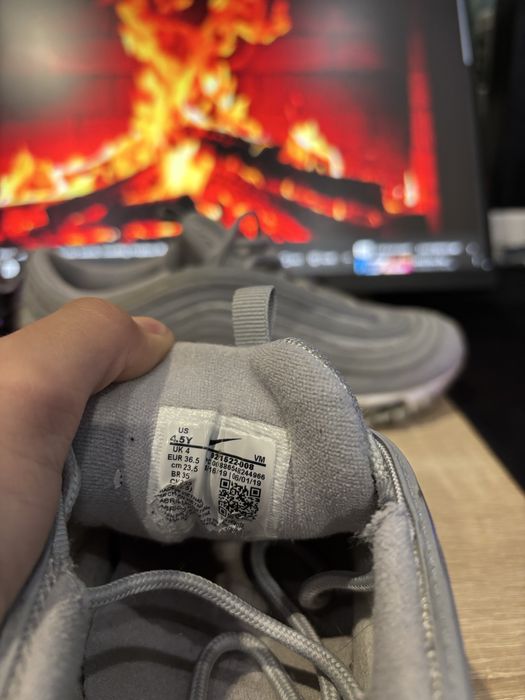 AirMax 95 Silver 36.5номер