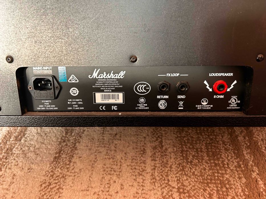 Marshall CODE 100 – Amplificator chitară 100W, 2x12”, modeling