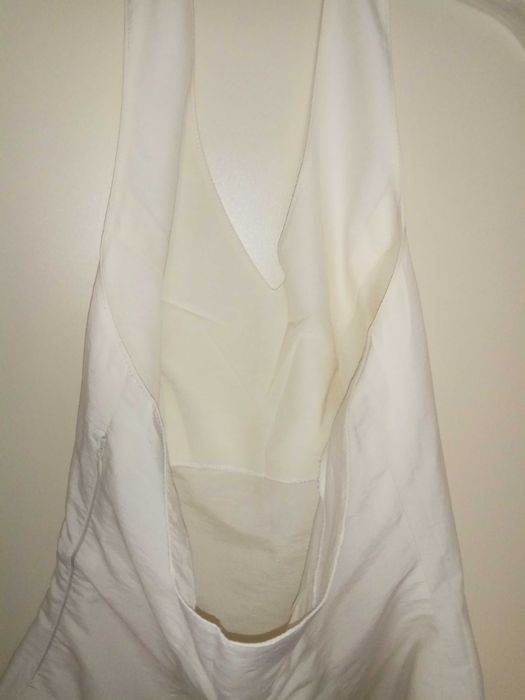 Set (bluza decupata spate+fusta lunga) de vara, mar.S-M.
