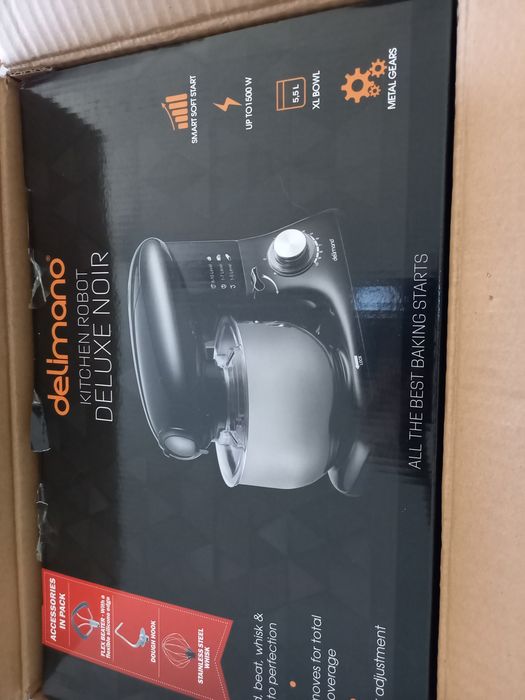 Robot de bucatarie Delimano Deluxe Noir