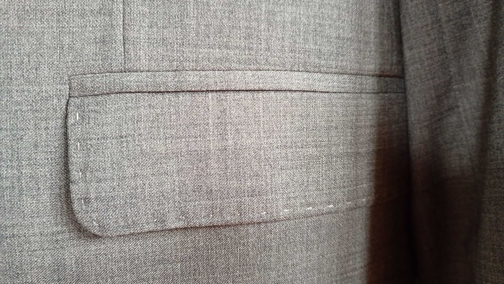 Мъжко сако от италиански плат Marzotto + подарък