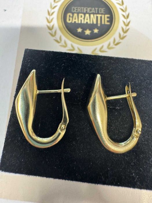 Cercei din aur 14k (68402.5/ 10 Pacurari 1) Garantie 2 ani!