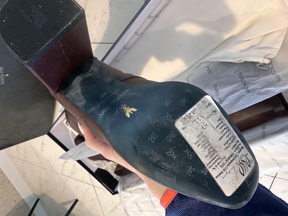 Patrizia pepe ботуш, нов, естествена кожа