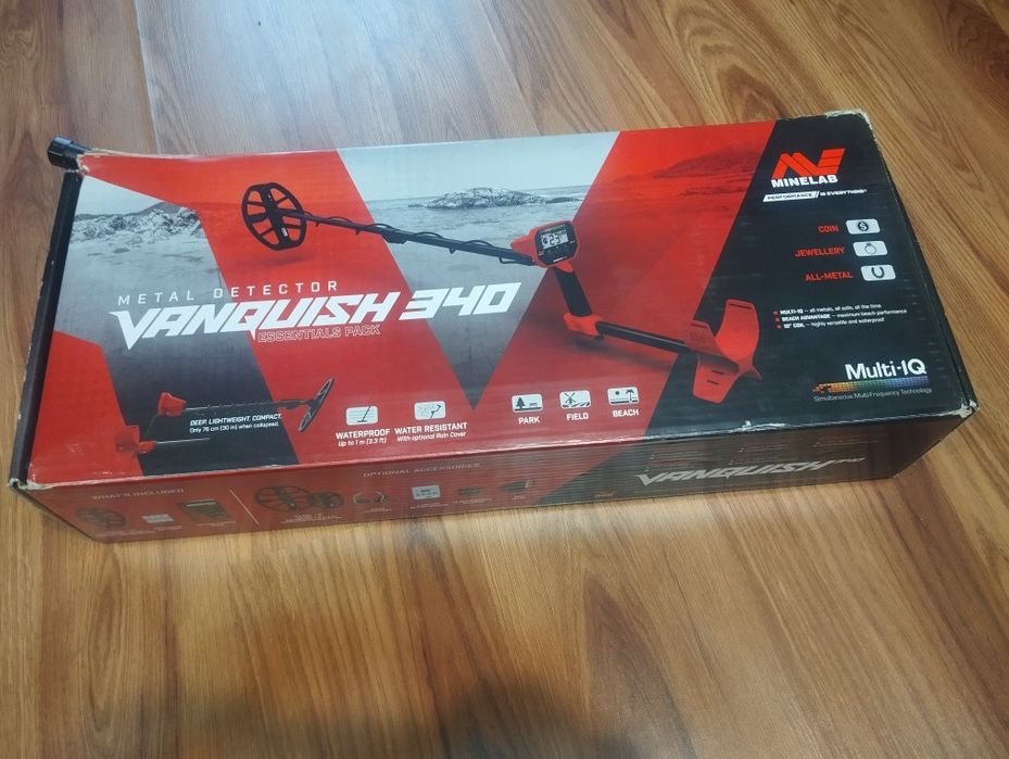 Металлоискатель vanquish 340