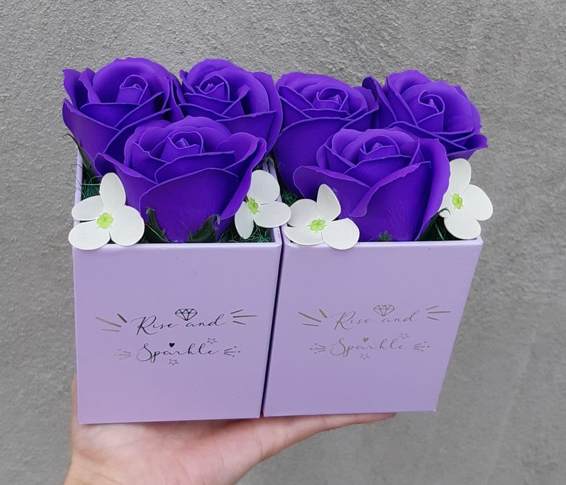 Aranjamnete din flori de săpun