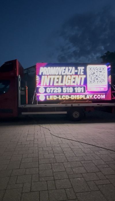 Publicitate / Reclama Masina cu Ecran LED si Sistem Lift - PROMOTIE 30 ZILE