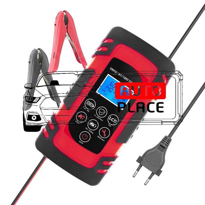 Смарт Зарядно 4AH - 100AH Smart Charger 12V/24V