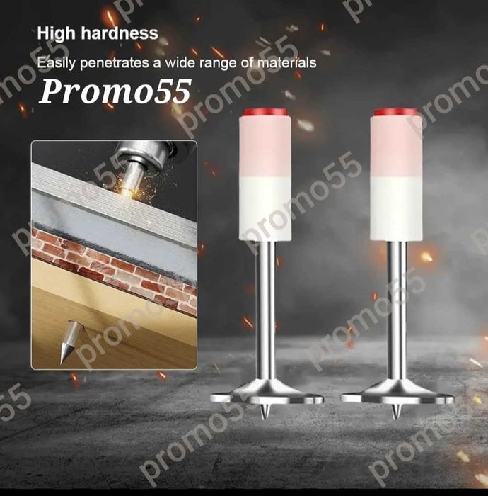 Професионални Кръгли Стоманени Пирони за Пистолет за Нитове 100бр.