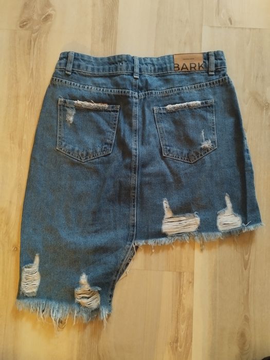 Дънкова пола асиметрична