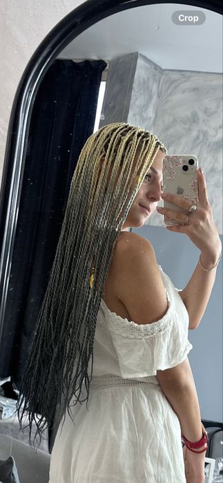 Лятна прическа! синегалски плитки 120 бр.