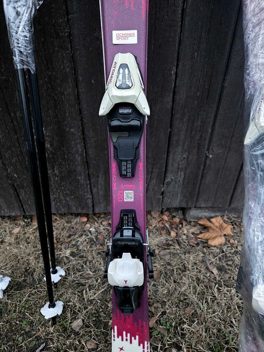 Ski Atomic Girl 120cm și clăpari Atomic 32-34(22cm)