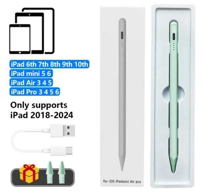 Apple Стилус Активна Писалка iPad Магнитно Отхвърляне на Дланта