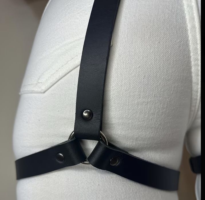 Jartiere piele sexy , portjartiere reglabile
