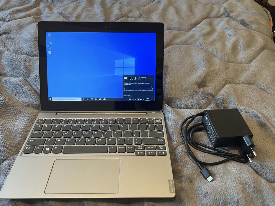 Tableta /laptop  Lenovo cu windows pentru diagnoza + incarcator