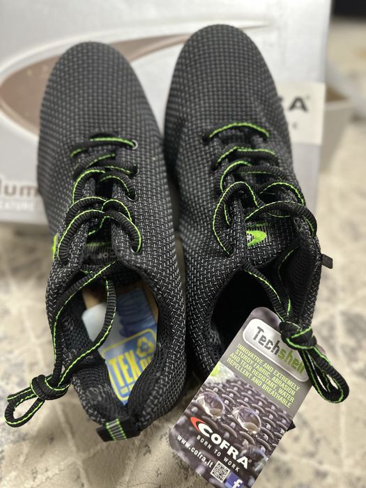 Рабочие кроссовки COFRA Techshell (с алюминиевым носком)