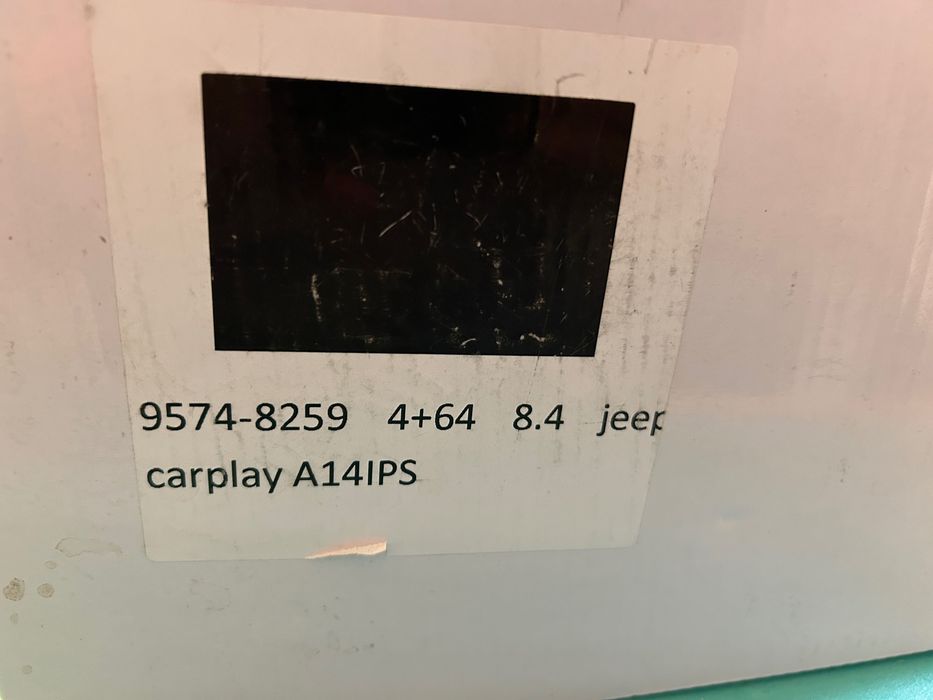 Android Auto/ Car Play Media Jeep, Dodge