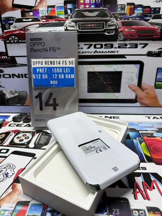 OPPO RENO14 FS 5G / NOU / 512 GB / 12 GB RAM / CreativAmanet