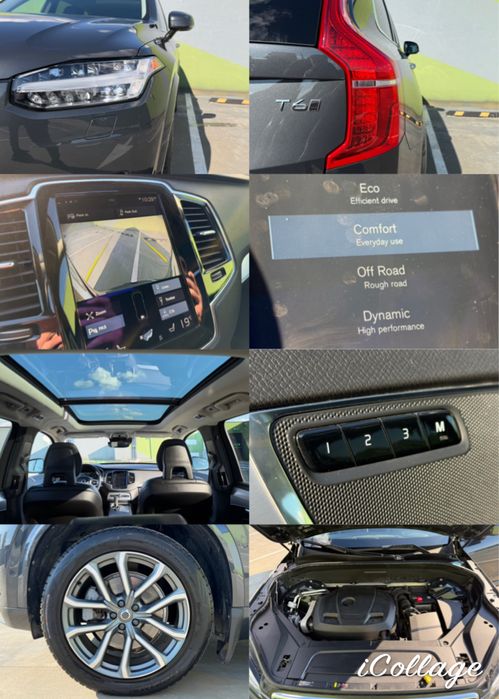 Volvo XC90 T6 2017, 2.0 benzina !!! 320 CP !!! AWD, 7 Locuri, echipare de top