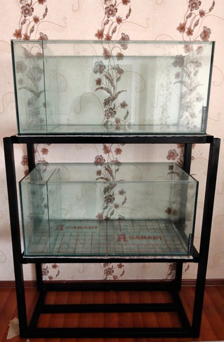 2 Akvarium + stellaj sotiladi