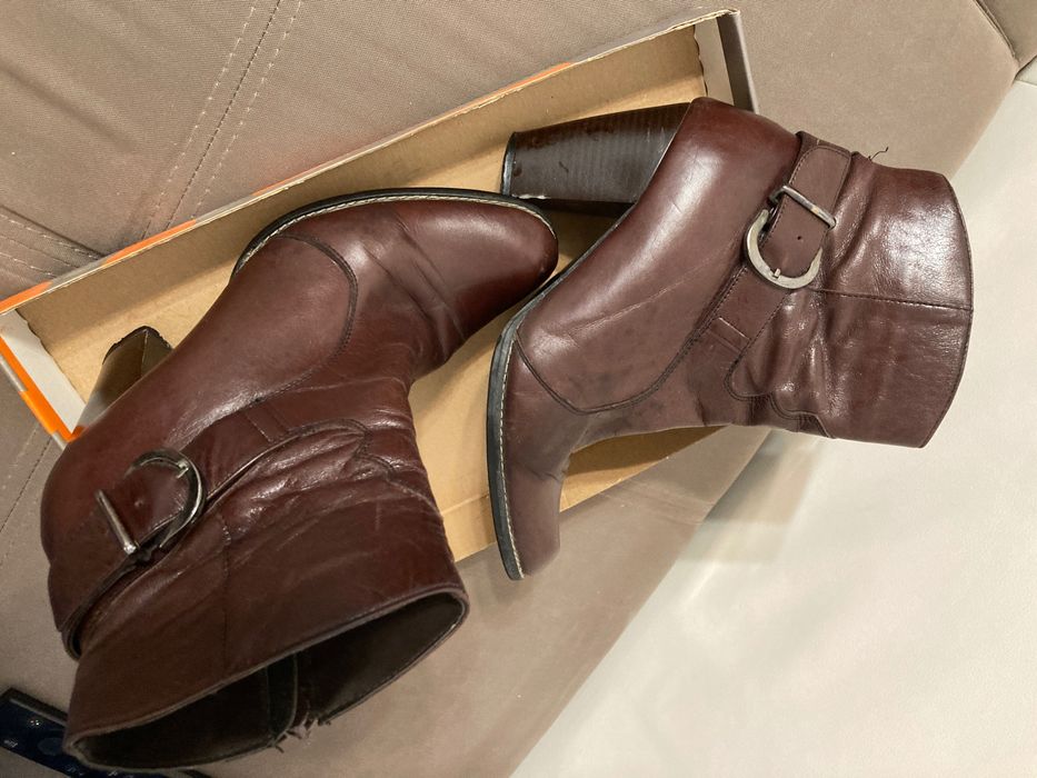 Ghete piele naturală - mărime 37