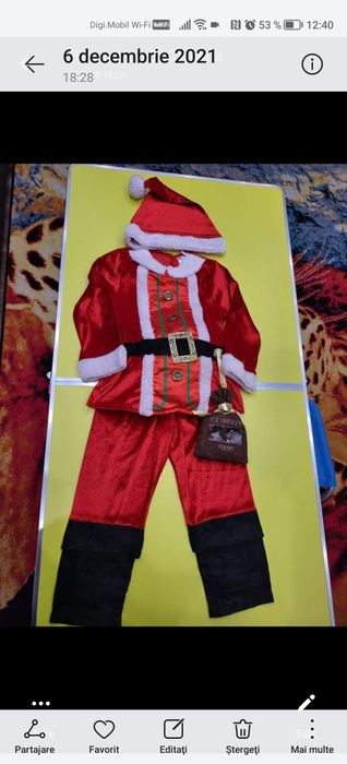 Costumas mos craciun