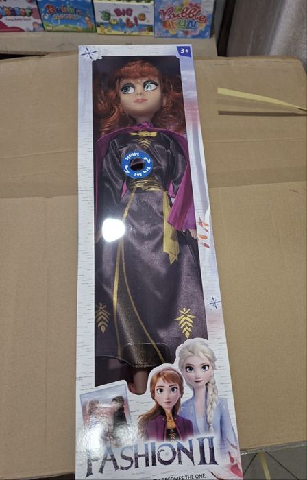 Голяма Музикална Кукла Анна 80см, Замръзналото Кралство Frozen