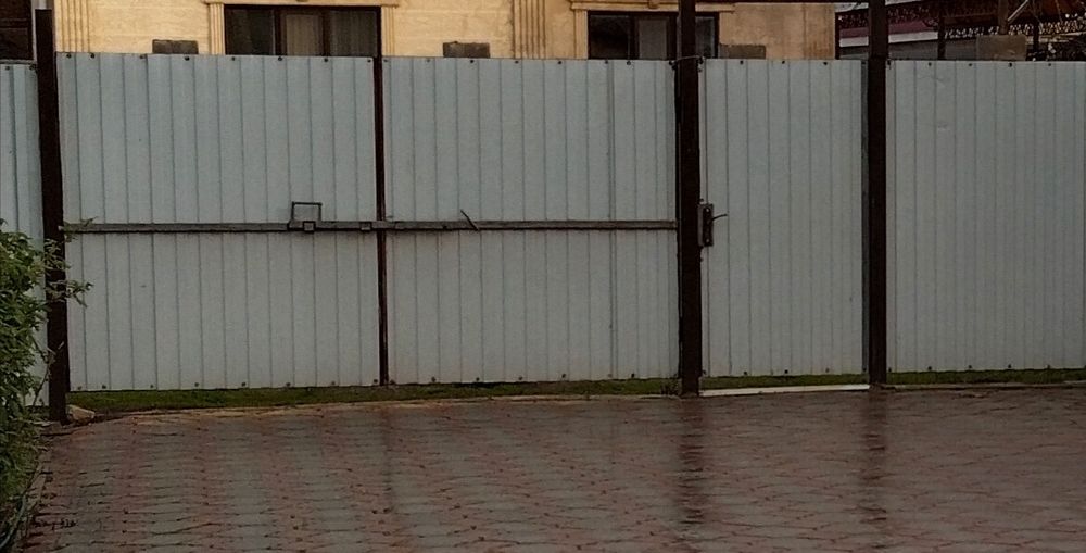 Железные ворота б.у.