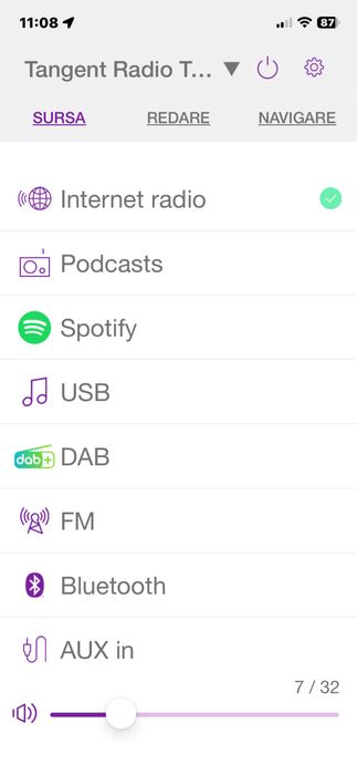 Tangent tre internet radio