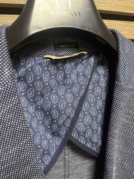 Massimo Dutti -Extrafine Cotton- Спортно сако размер М Slim / Оригинал