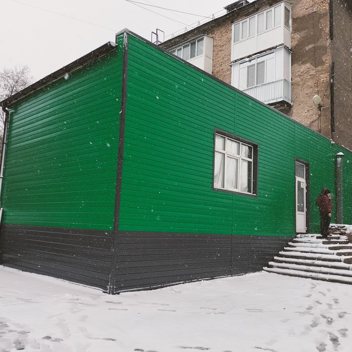 Фасадные работы по сайдинг
