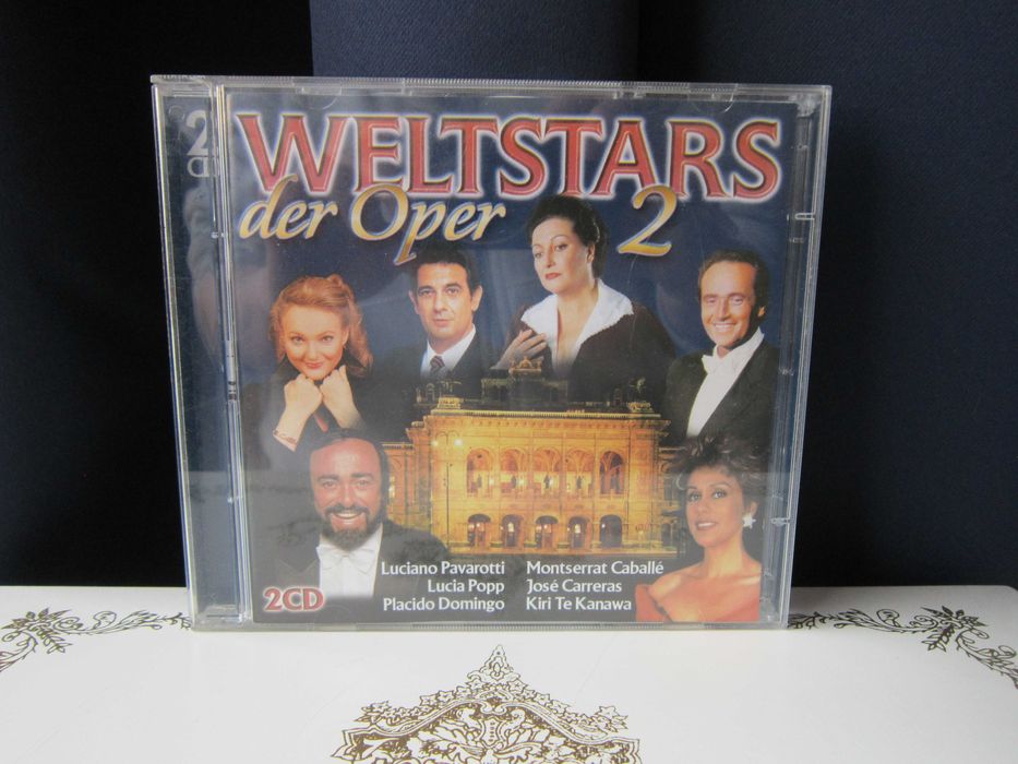 rar 2cd Vedete mondiale Pavarotti,Caballe,Domingo,Angela Gheorghiu1999