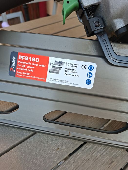 Pistol Cuie Paslode PFS 160